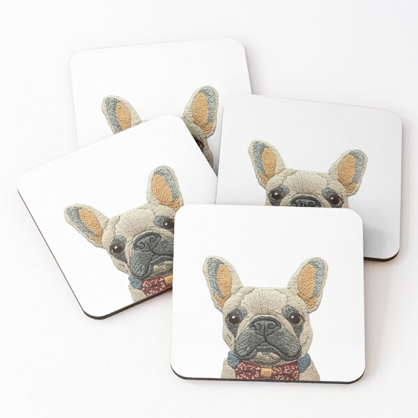 Artikelvorschau, Französische Bulldogge Liebhaber, Design Stickstil entworfen und verkauft von justtakemycash.