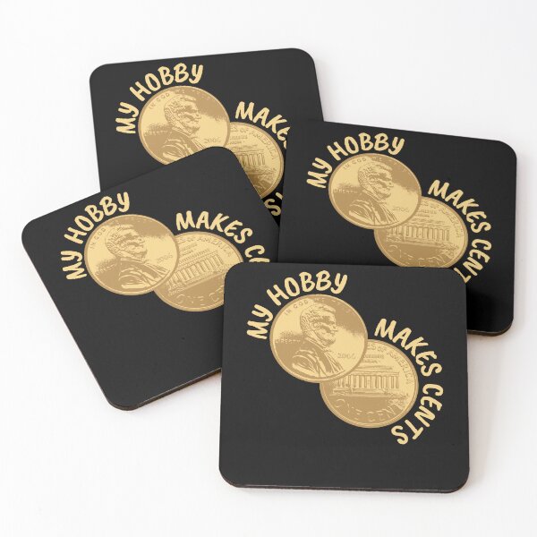 Item preview, My Hobby Makes Cents Numismatic Coins designed and sold by MooonTees.