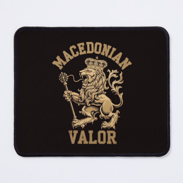 Item preview, Macedonian Valor Lion Crest T-Shirt designed and sold by HOMEDESIGNPRINT.