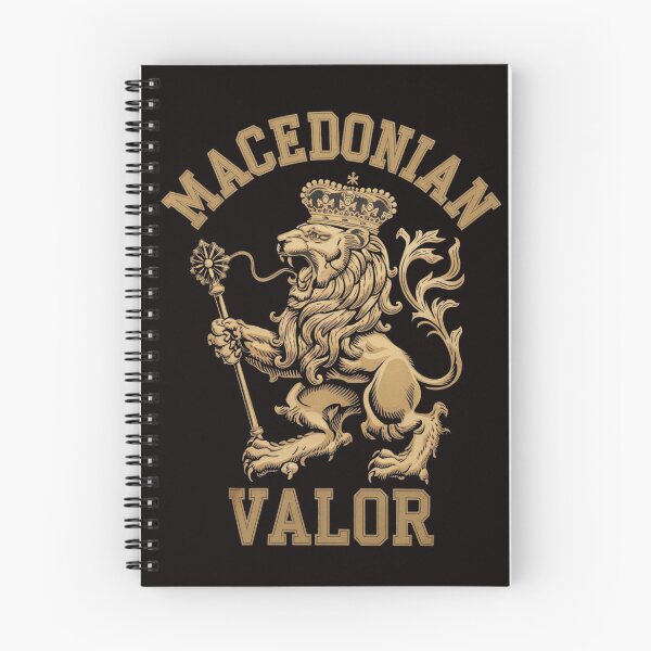 Item preview, Macedonian Valor Lion Crest T-Shirt designed and sold by HOMEDESIGNPRINT.