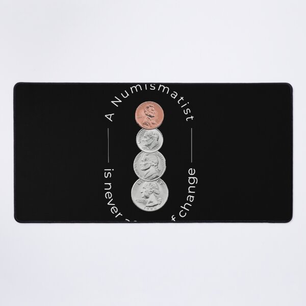 Item preview, Numismatist Afraid Of Change Numismatics designed and sold by MooonTees.