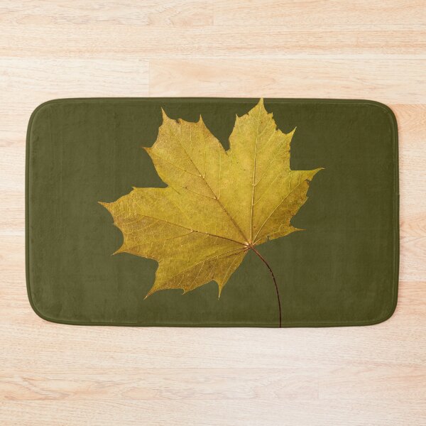 Item preview, Yellowish green maple leaf changing color for fall designed and sold by KRFNatureGifts.