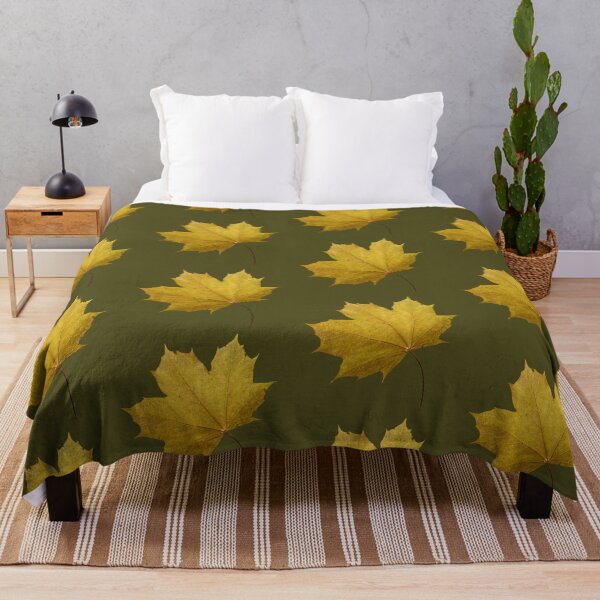 Item preview, Yellowish green maple leaf changing color for fall designed and sold by KRFNatureGifts.