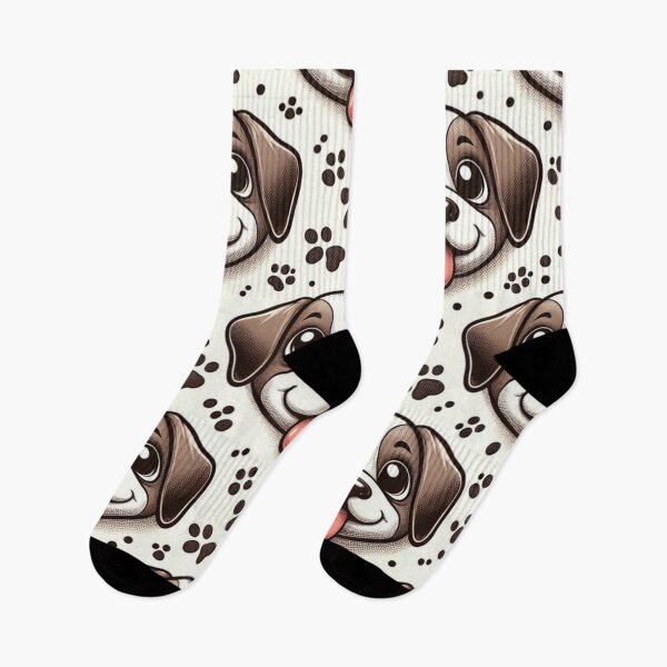 Item preview,  Smiley Cute Puppies Pattern cartoon funny  pet designed and sold by Yas_oma.