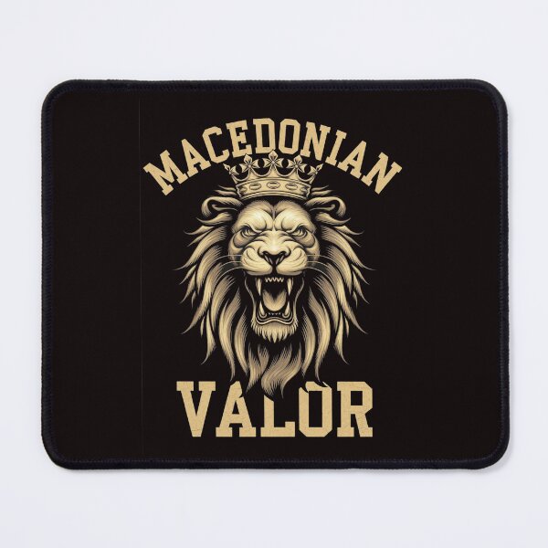 Item preview,  Macedonian Valor Lion Crest T-Shirt designed and sold by HOMEDESIGNPRINT.