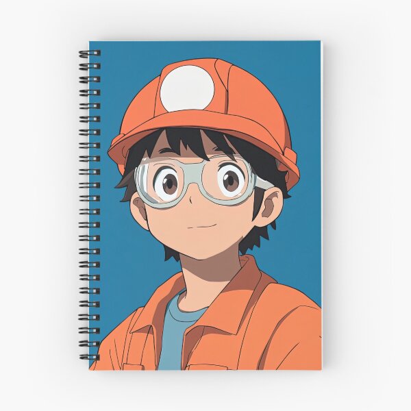 Item preview, Male Engineer | Anime style designed and sold by ComicsFactory.