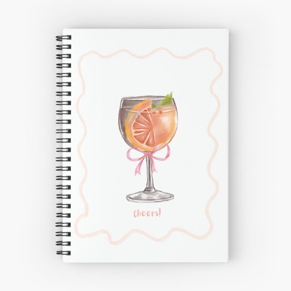 Item preview, Peach Bellini Wine Glass designed and sold by bowsbotanicals.