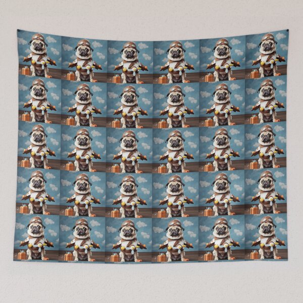Item preview, Pug Airplane designed and sold by pug-maniac.
