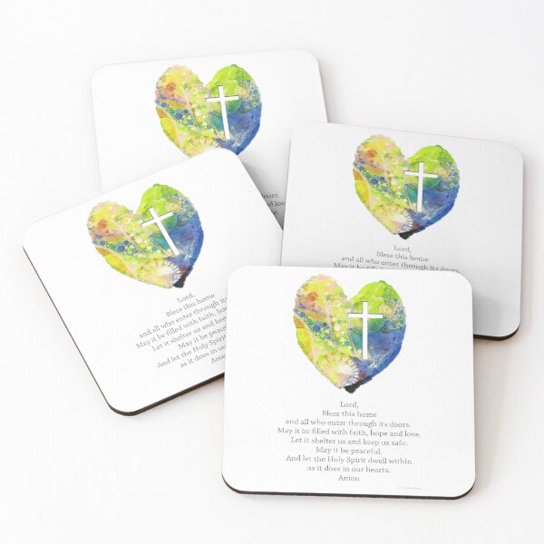 Item preview, Christian Home Blessing And Prayer by Sharon Cummings designed and sold by Sharon Cummings Art.