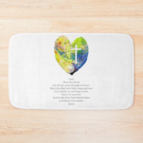 Item preview, Christian Home Blessing And Prayer by Sharon Cummings designed and sold by Sharon Cummings Art.