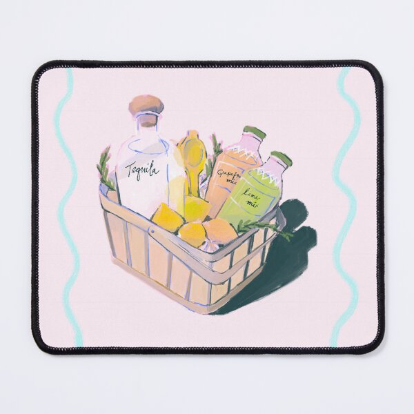 Item preview, Tequila Mixer Basket - Bar Cart designed and sold by bowsbotanicals.