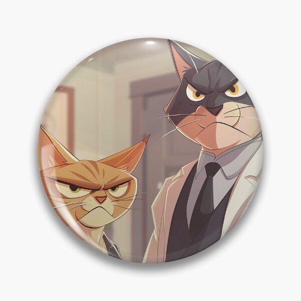Item preview, Cranky Doctor Cat and Nurse designed and sold by PyramidSchmear.