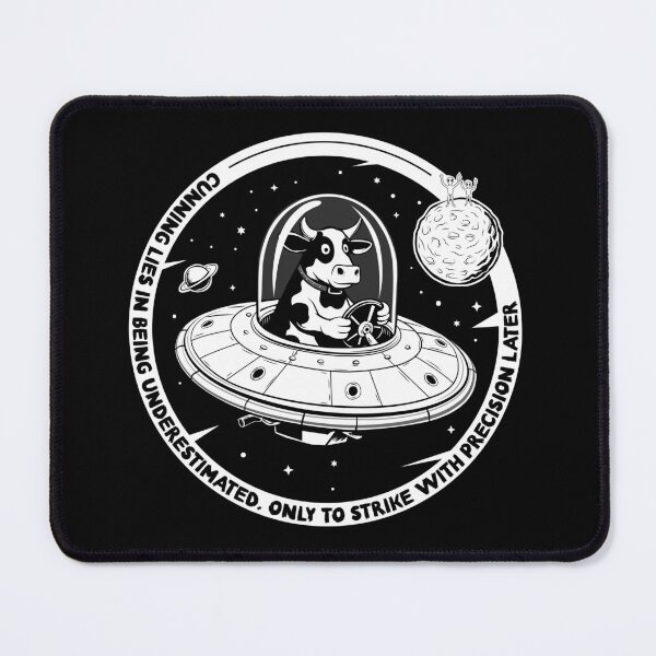 Item preview, Cunning Cow in Space: How She Outsmarted the Aliens and Stole Their Ship designed and sold by Dizartico.