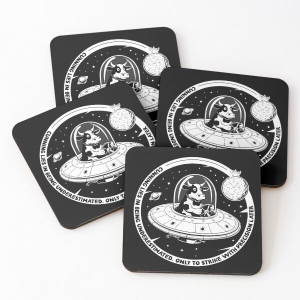 Item preview, Cunning Cow in Space: How She Outsmarted the Aliens and Stole Their Ship designed and sold by Dizartico.