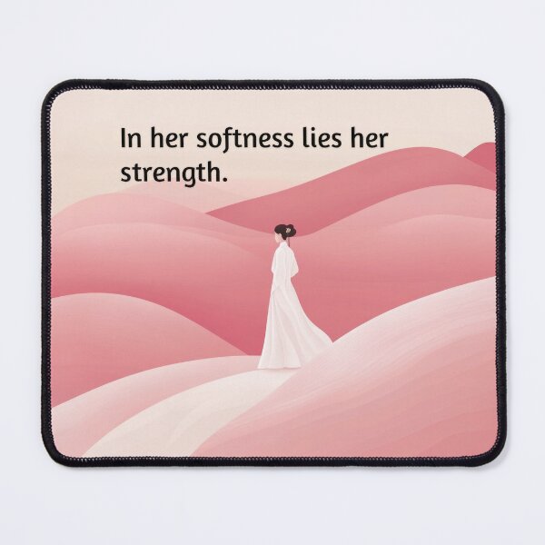 Item preview, Soft Strength: Inspirational Minimalist Design designed and sold by Chrome-Magnet.