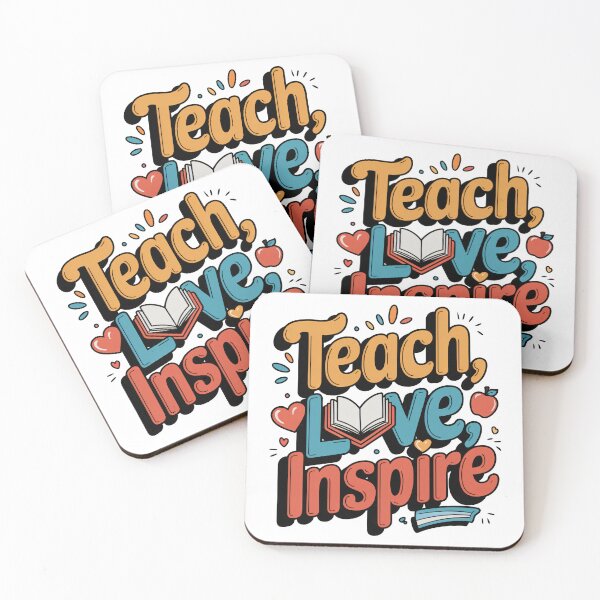 Item preview, Teach, Love, Inspire designed and sold by PursuitHive.
