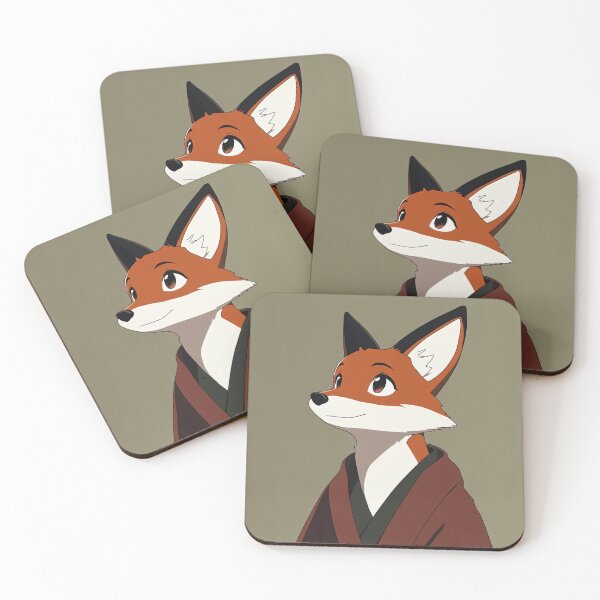 Item preview, Ninja Fox | Anime style designed and sold by ComicsFactory.