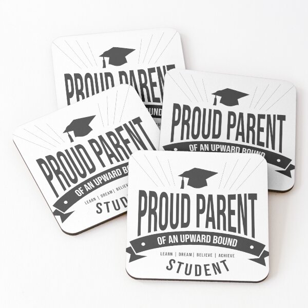 Item preview, Upward Bound Proud Parent Black Text designed and sold by SGillum.
