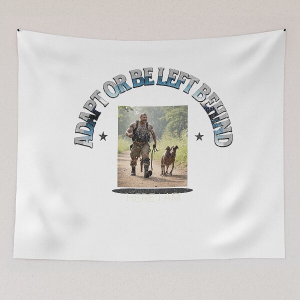 Item preview, Nature AdaptOrBeBehind Evolutionary Journey Tee, designed and sold by majidi1.