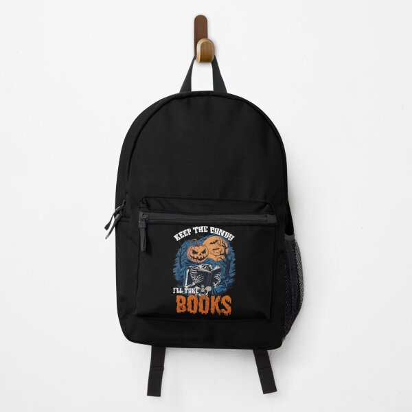Item preview, Keep the Candy I'll Take the Booooks Ghost designed and sold by MCreativeStore.