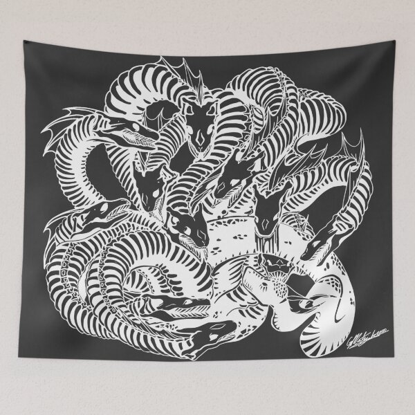 Item preview, Lonely Hydra - Chalk designed and sold by spicyhoneyheart.