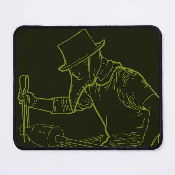 Item preview, Plague Gaffer - Yellow/Green designed and sold by spicyhoneyheart.