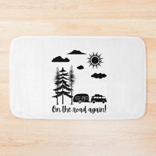 Item preview, Caravaning, Camping, On the road again designed and sold by PurrfectionMeow.