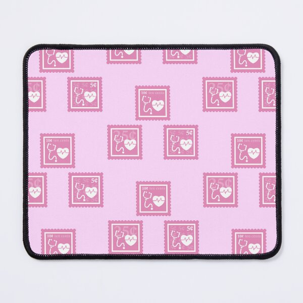 Item preview, Nursing | Pink & White Stamps | College Medical Doctor Major | CNA Healthcare Worker Graduate School Class | RN Nurse Practitioner Job | University Degree Minor | StampHeed 005 designed and sold by StampHeed.