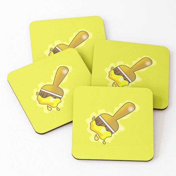 Item preview, Neopets Starter Yellow Paint Brush designed and sold by AliceAlpaca6.
