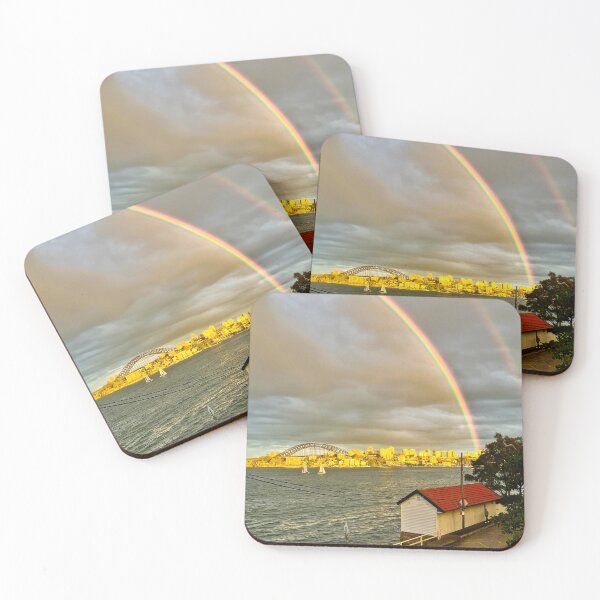 Item preview, Rainbow over Sydney! designed and sold by Mickangelhere.