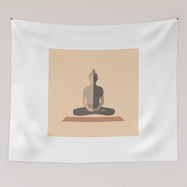 Item preview, Zen Balance: Modern Yoga Serenity designed and sold by SimulateNdesign.