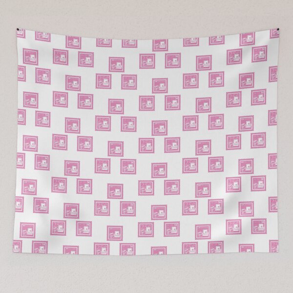Item preview, Paper Science | Pink & White Stamps | College Forest Biomaterials Major | Natural Resources Graduate School Class | Engineering Engineer Job | University Degree Minor | StampHeed 005 designed and sold by StampHeed.