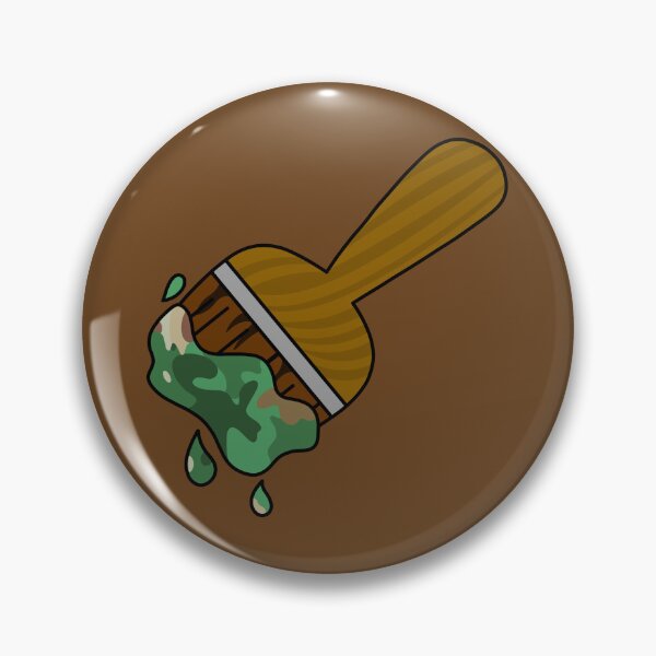 Item preview, Neopets Camouflage Paint Brush designed and sold by AliceAlpaca6.