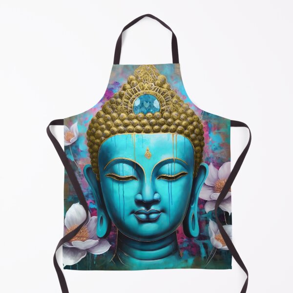 Item preview, Buddha louse in blue designed and sold by mark ashkenazi.
