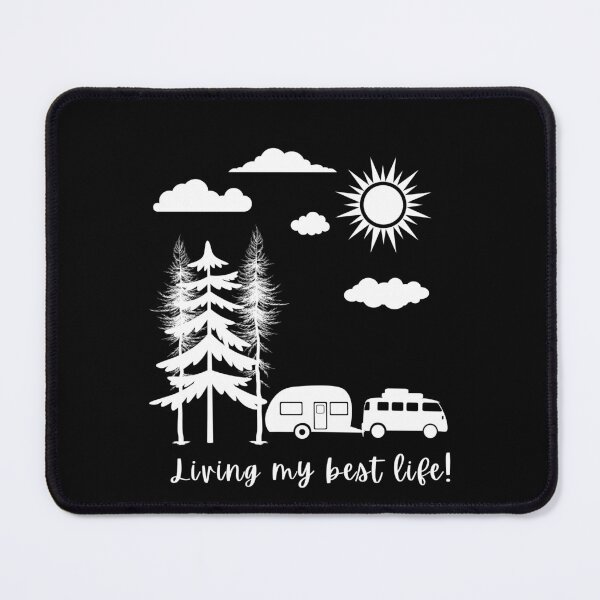 Item preview, Caravaning, Camping, Living my best lfe designed and sold by PurrfectionMeow.