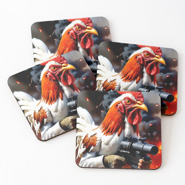 Item preview, Cock at War designed and sold by bubblesinspace.