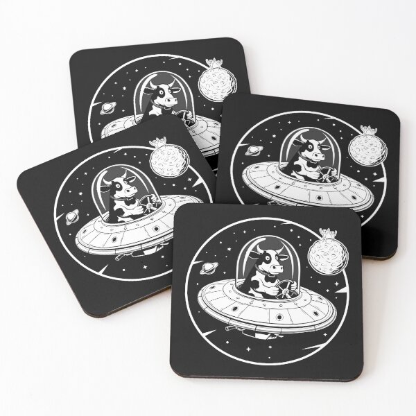 Item preview, How a Cow Stole the UFO from the Aliens designed and sold by Dizartico.