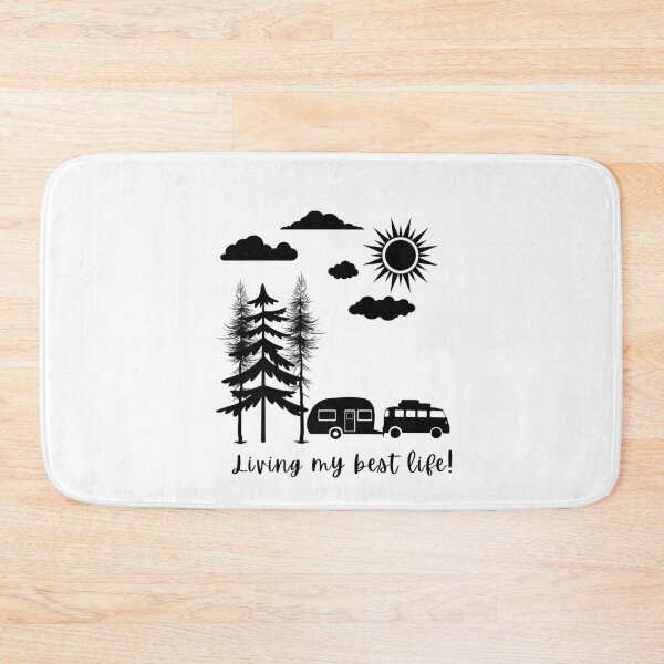 Item preview, Caravaning, Camping, Living my best lfe designed and sold by PurrfectionMeow.