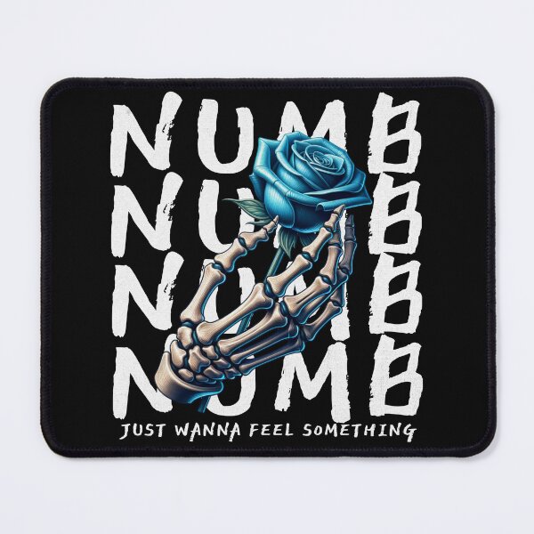 Item preview, Numb Skeleton Hand and Blue Rose designed and sold by taratops.