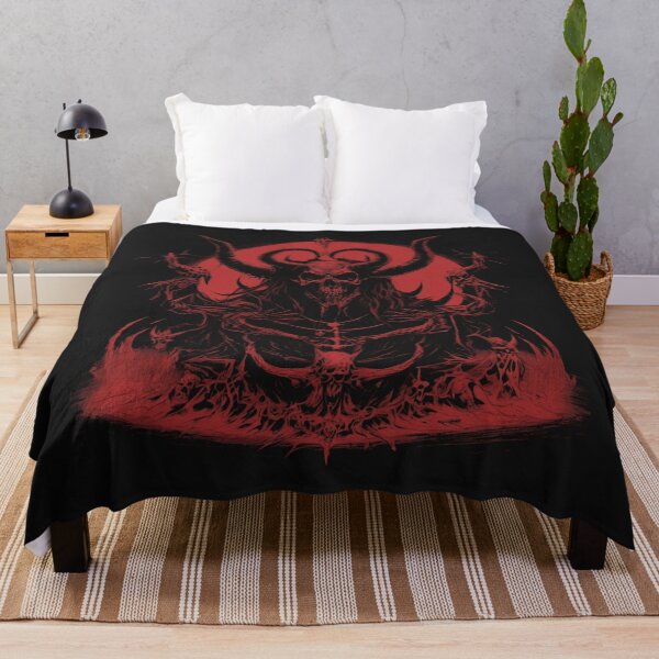 Item preview, Demon-Ridden Heavy Metal Art designed and sold by MetalRockProg.