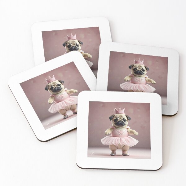 Item preview, pug-ballerina designed and sold by pug-maniac.