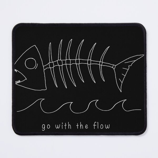 Item preview, go with the flow designed and sold by Bobo-fish.
