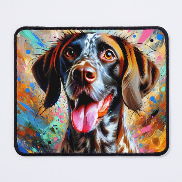 Item preview, Ariege Pointer Dog Acrylic Art Print Pet Portrait Gifts for Dog Lovers designed and sold by Puppy Puzzles Plus.