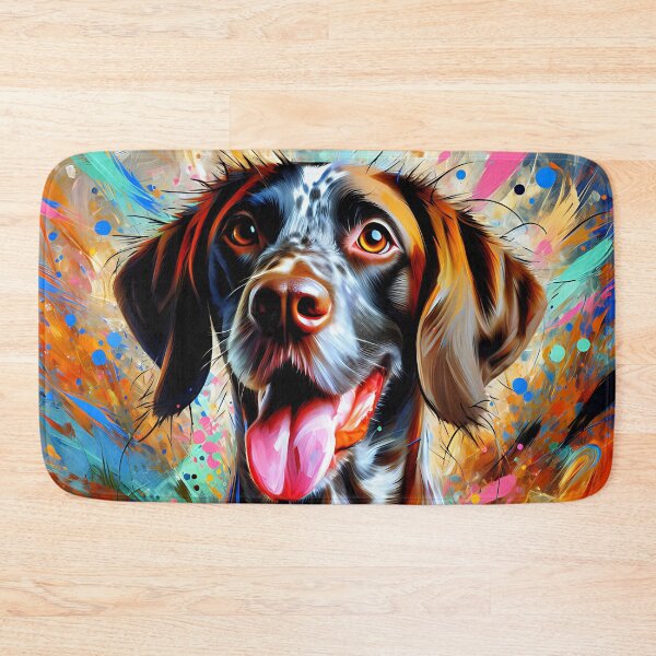 Item preview, Ariege Pointer Dog Acrylic Art Print Pet Portrait Gifts for Dog Lovers designed and sold by Puppy Puzzles Plus.