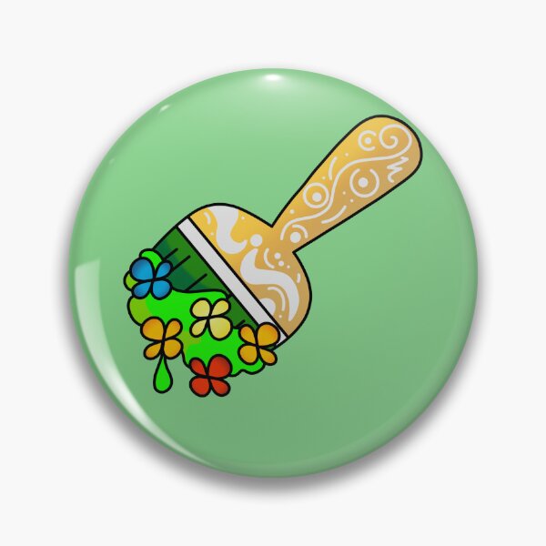 Item preview, Neopets Mystery Island Paint Brush designed and sold by AliceAlpaca6.