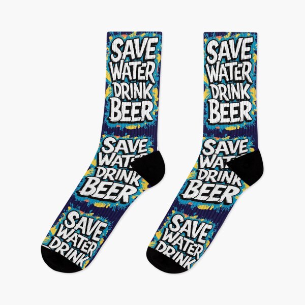 Item preview, Save Water Drink Beer Funny Drinking Quote designed and sold by TheArtOfPat.