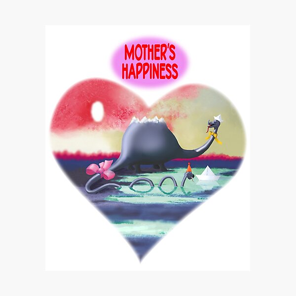 Item preview, Dino mom – mother's happiness designed and sold by Andy-und-Andy.