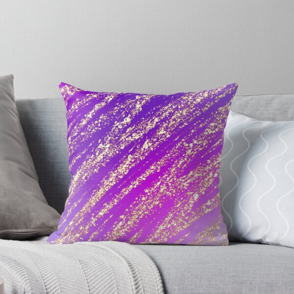 Item preview, Bright Pink Purple Gold Zebra Print designed and sold by SeaStarAlex.
