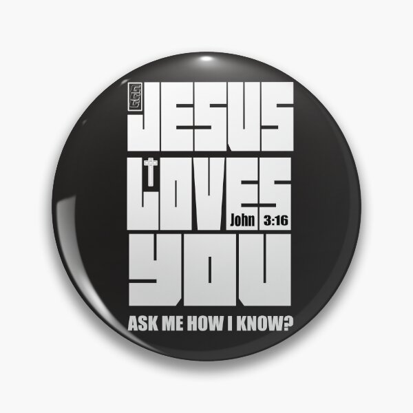 Item preview, GCC VERSION- Jesus Loves You! designed and sold by GreatScottsArt.