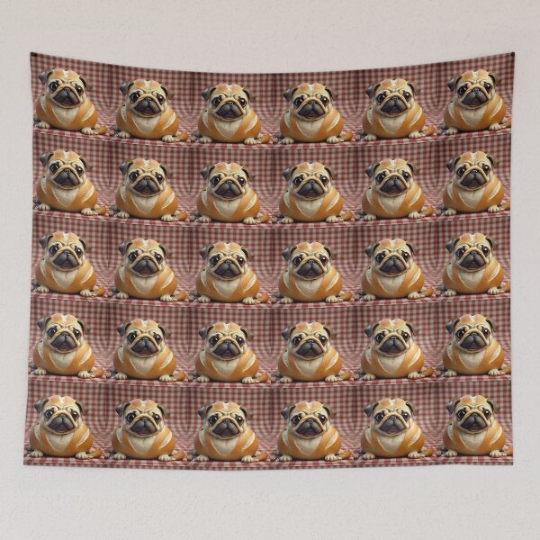 Item preview, pug bread designed and sold by pug-maniac.